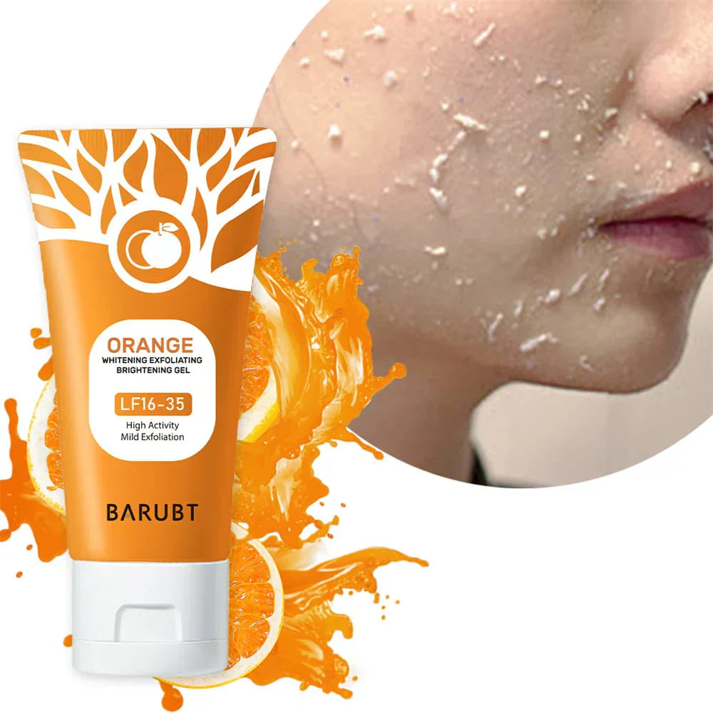 Orange Exfoliating gel buy one get 1 free.